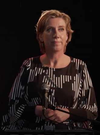 Portret van Ingrid Johanna Maria Michon-Derkzen
